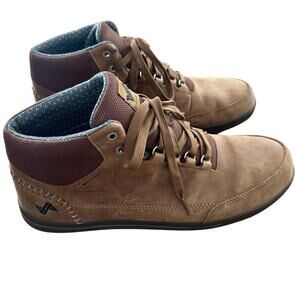 Forsake Phil Mid Boots Shoes Sneakers Chukka Mens 13 Leather Waterproof Brown